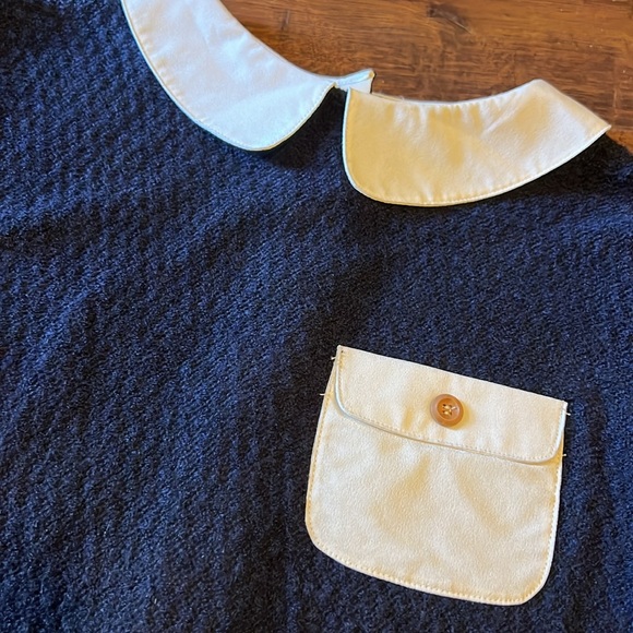 Pocket Front Crop Sweater - Picture 2 of 3